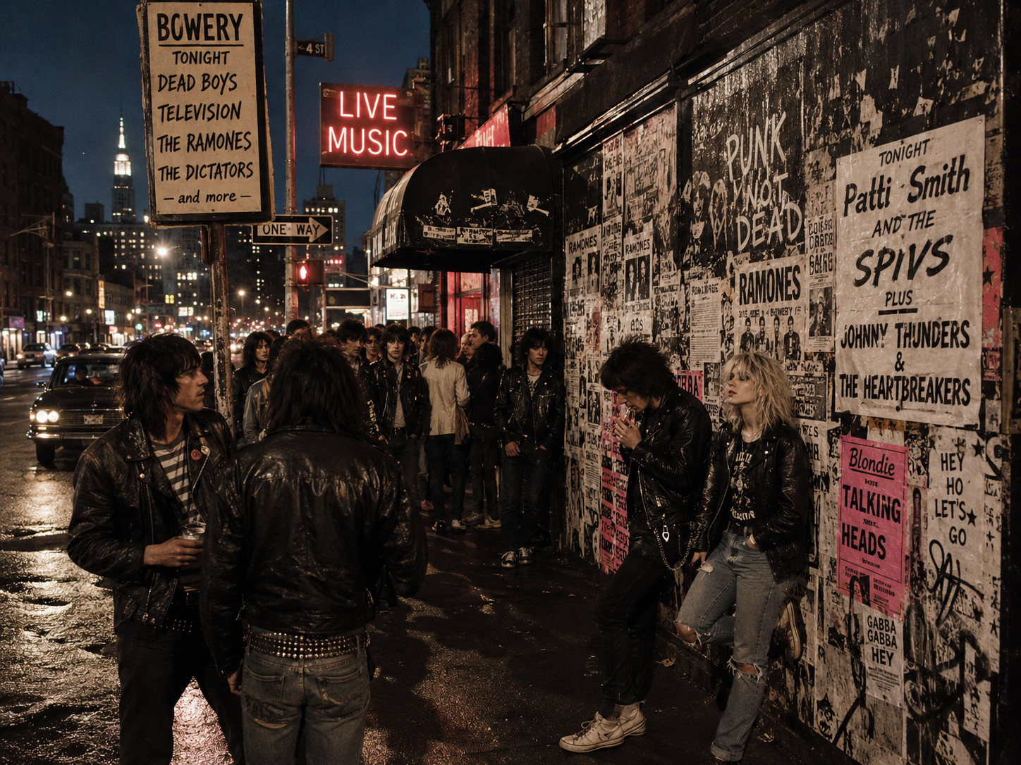 50 años de punk en Nueva York celebra: un circuito del CBGB a los recorridos por el Bowery, el East Village y el Lower East Side