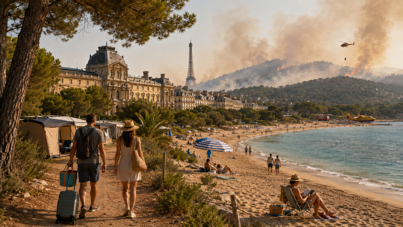 Francia bajo presión: incendios, robos patrimoniales y seguridad urbana desafían al primer destino turístico del mundo