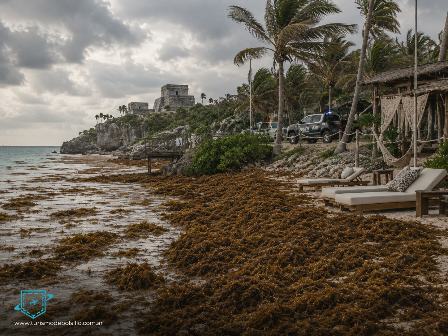 Sargazo 2026: Tulum, del paraíso aspiracional al infierno del narco y de las algas