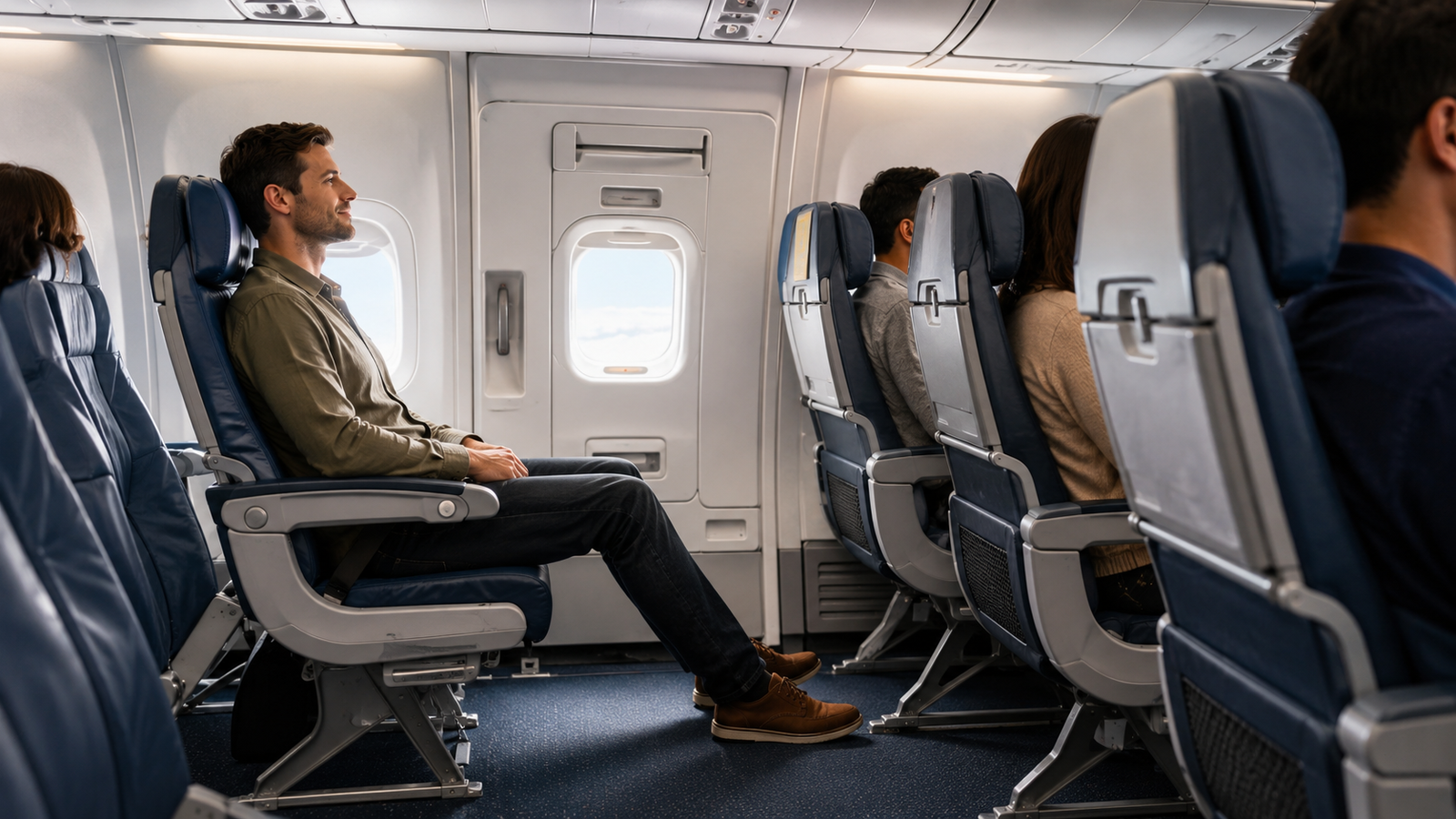 Cuál es el mejor asiento en clase económica para viajar más cómodo sin pagar el precio de una business
