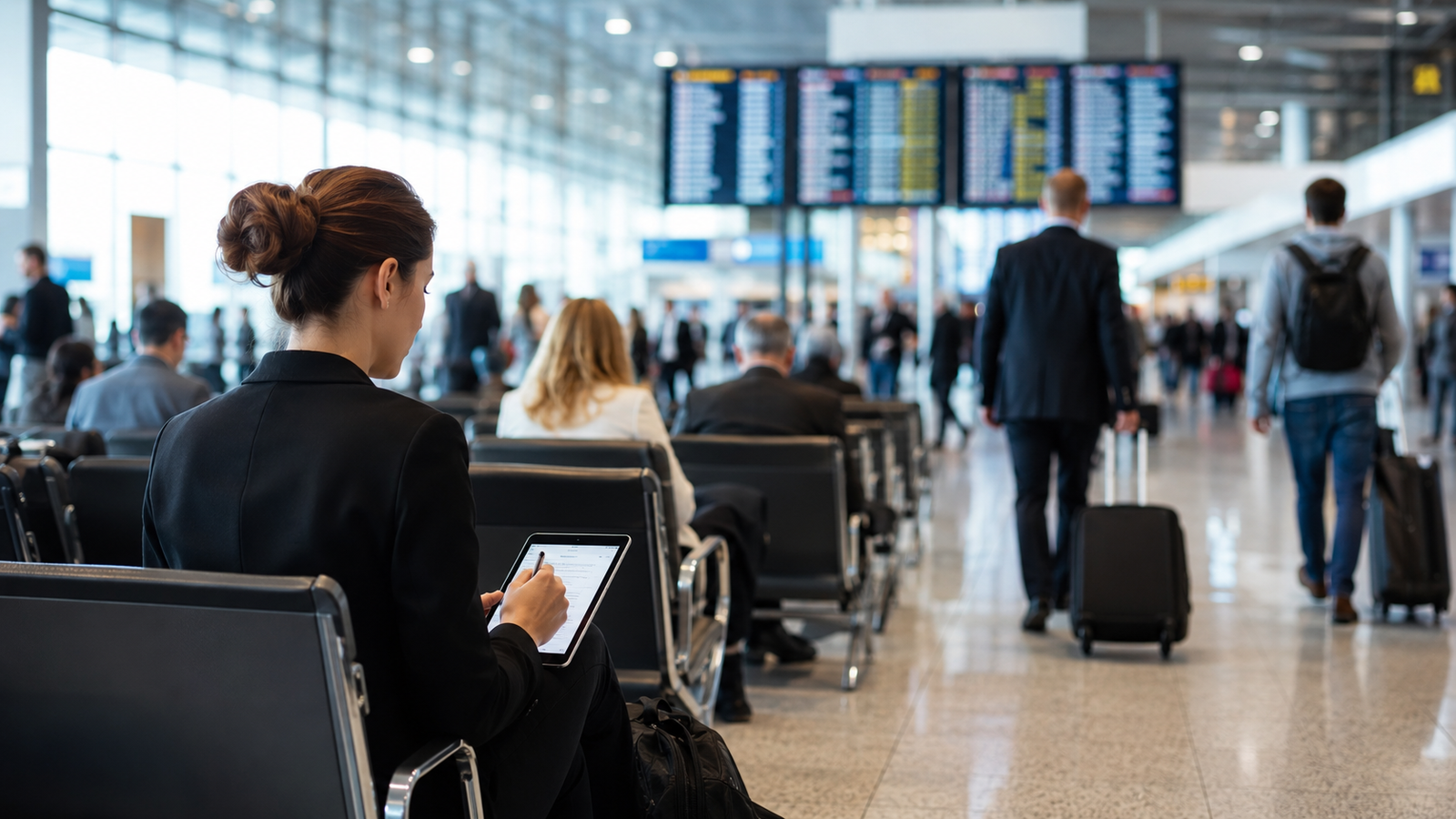 Vivir seis meses en aeropuertos por US$15.000 al mes: buscan un experto para estudiar la experiencia de los pasajeros