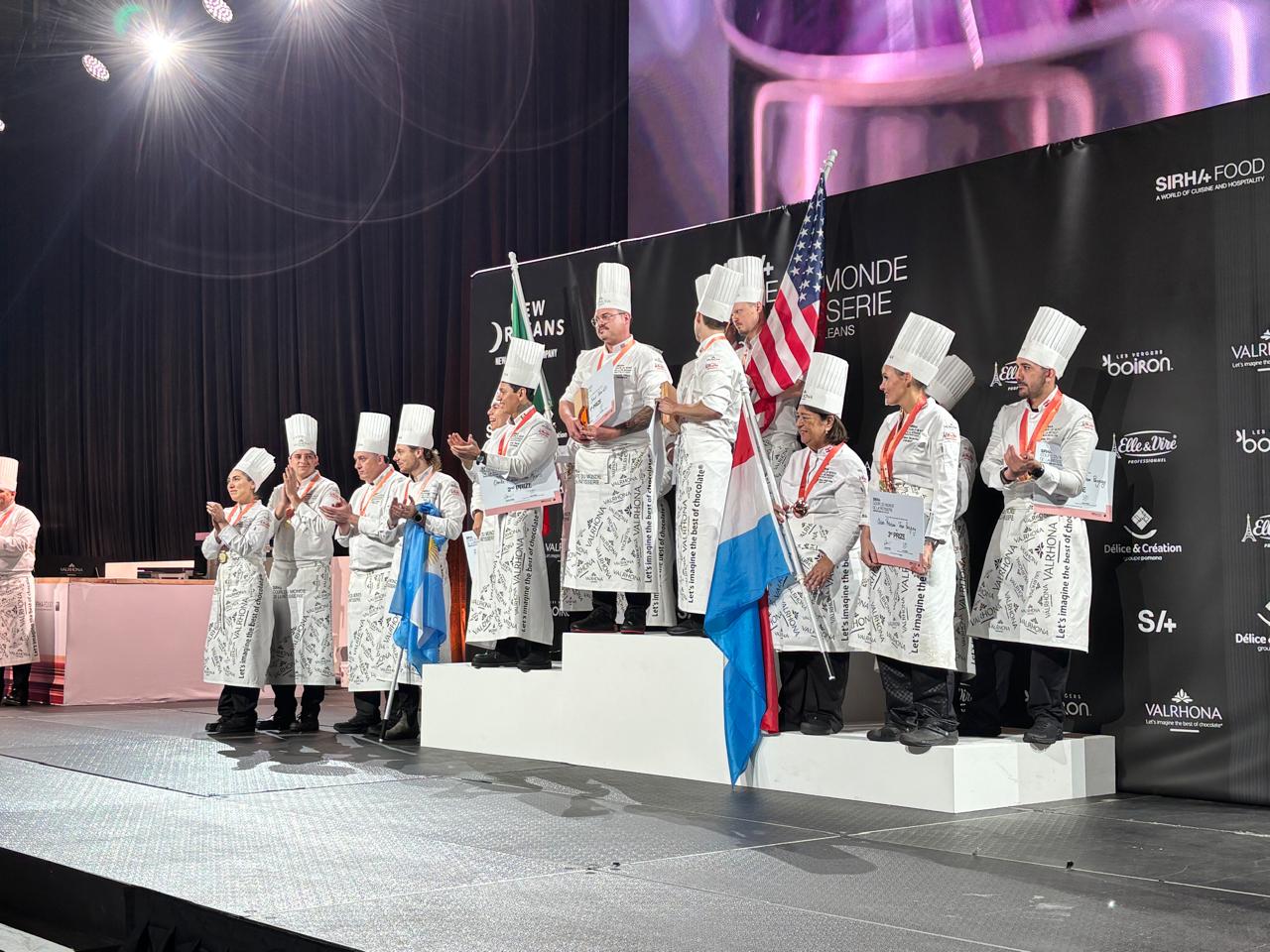 Nueva Orleans, capital dulce de las Américas, organizó la Copa Américas de Pastelería para la copa mundial que se hará en Francia en 2027