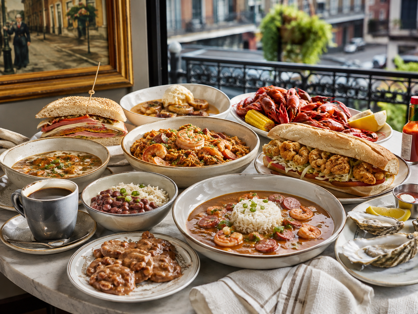 Con una cocina que cuenta 300 años de historia, Nueva Orleans es la capital gastronómica de Estados Unidos