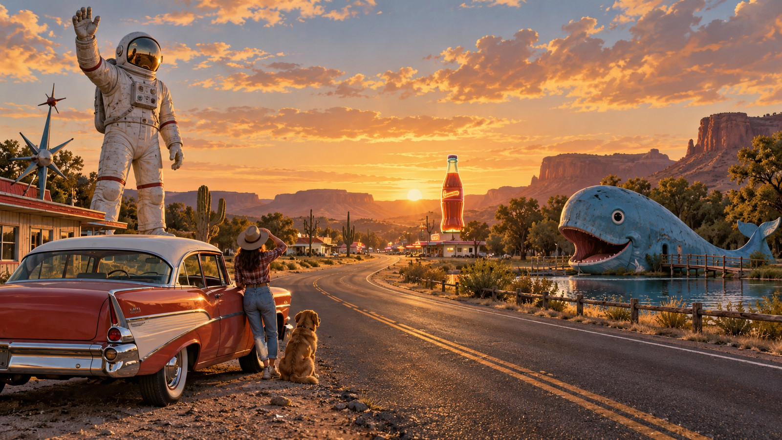 Las “giant things” de la Route 66: una guía completa para encontrar los gigantes de la carretera más famosa de Estados Unidos