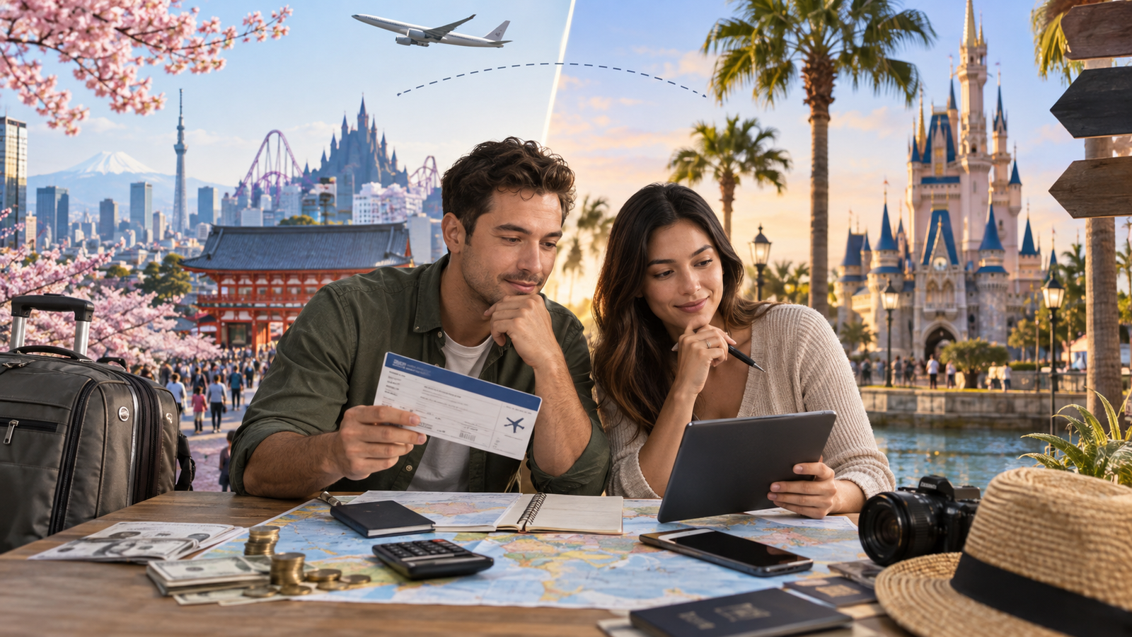 ¿Cruzar el Pacífico para ir a Disney en Japón puede costar menos que viajar a Orlando?