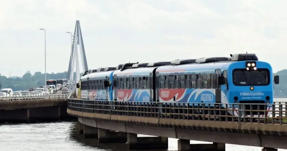 Cómo es y donde está el único viaje internacional en tren que sale de la Argentina