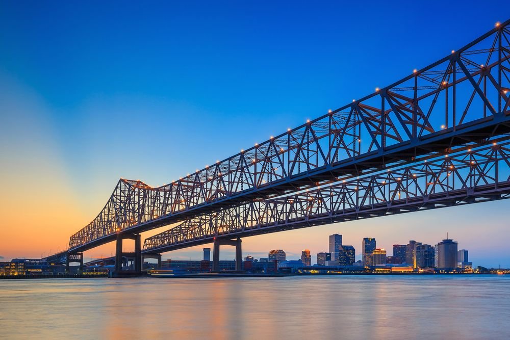 El este de Estados Unidos no es una isla pero está totalmente rodeada por aguas, desde Canadá, los Grandes Lagos y el Mississippi