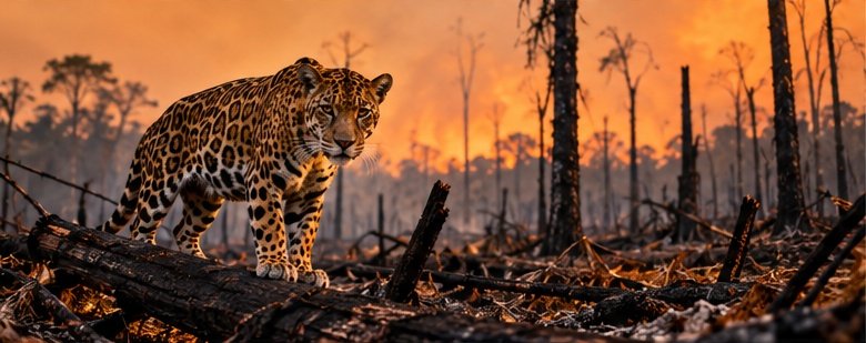 Amenazas de mega incendios en la Amazonia debido a El Niño