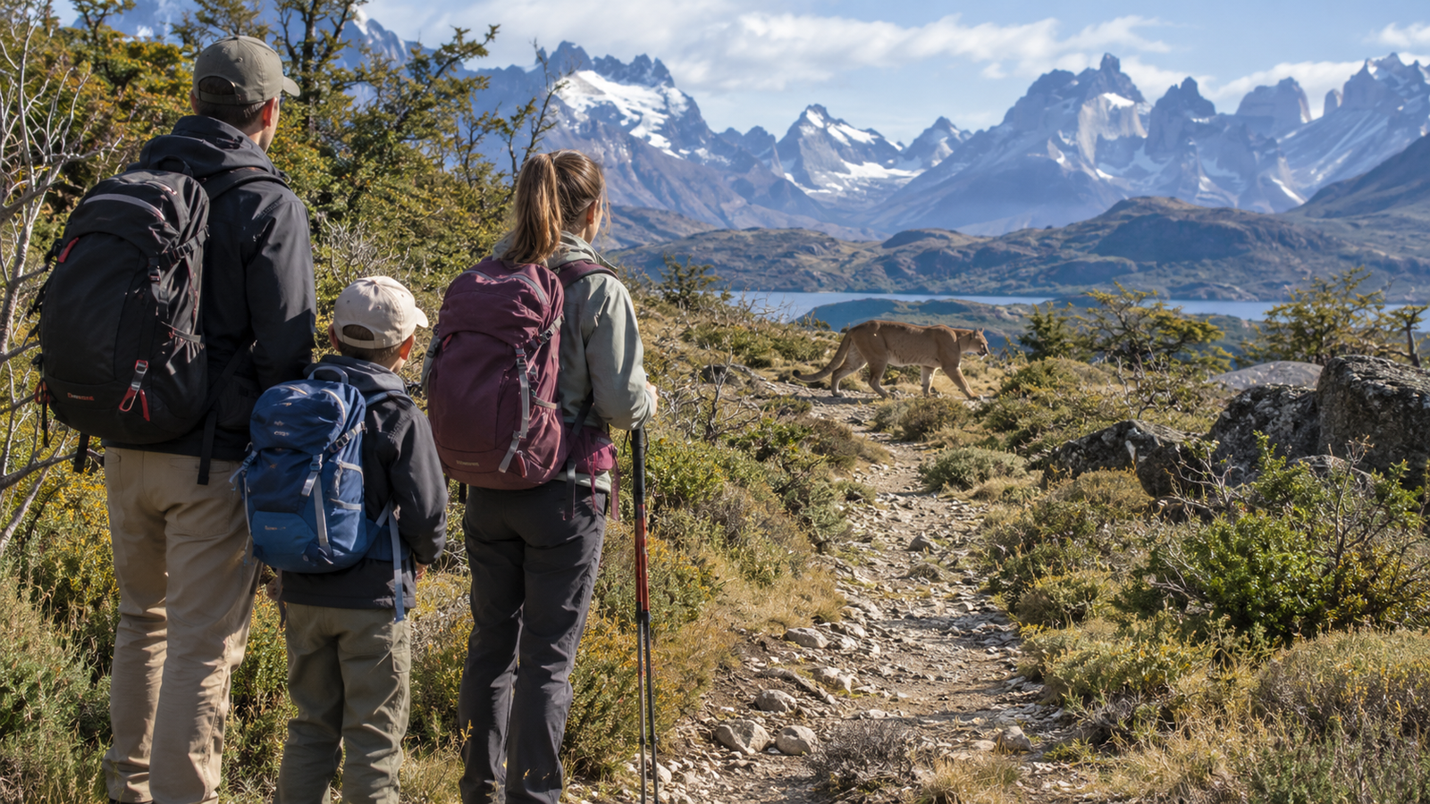 Qué hacer si aparece un puma, un yaguareté o una serpiente venenosa: una guía para encuentros con fauna silvestre en los parques argentinos